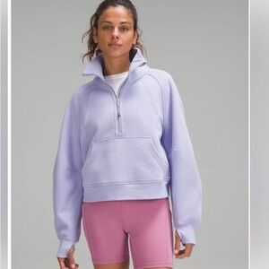 Lululemon lilac color scuba